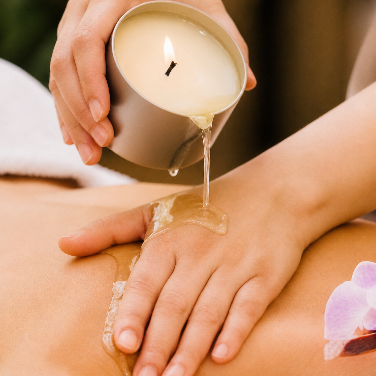 Hot Candle Massage